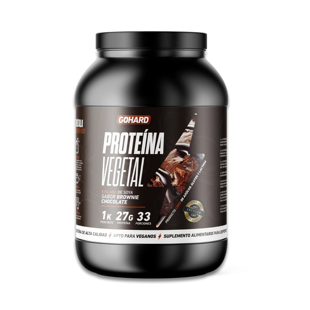 Proteina Vegetal Aislada de Soya 33 Servicios
