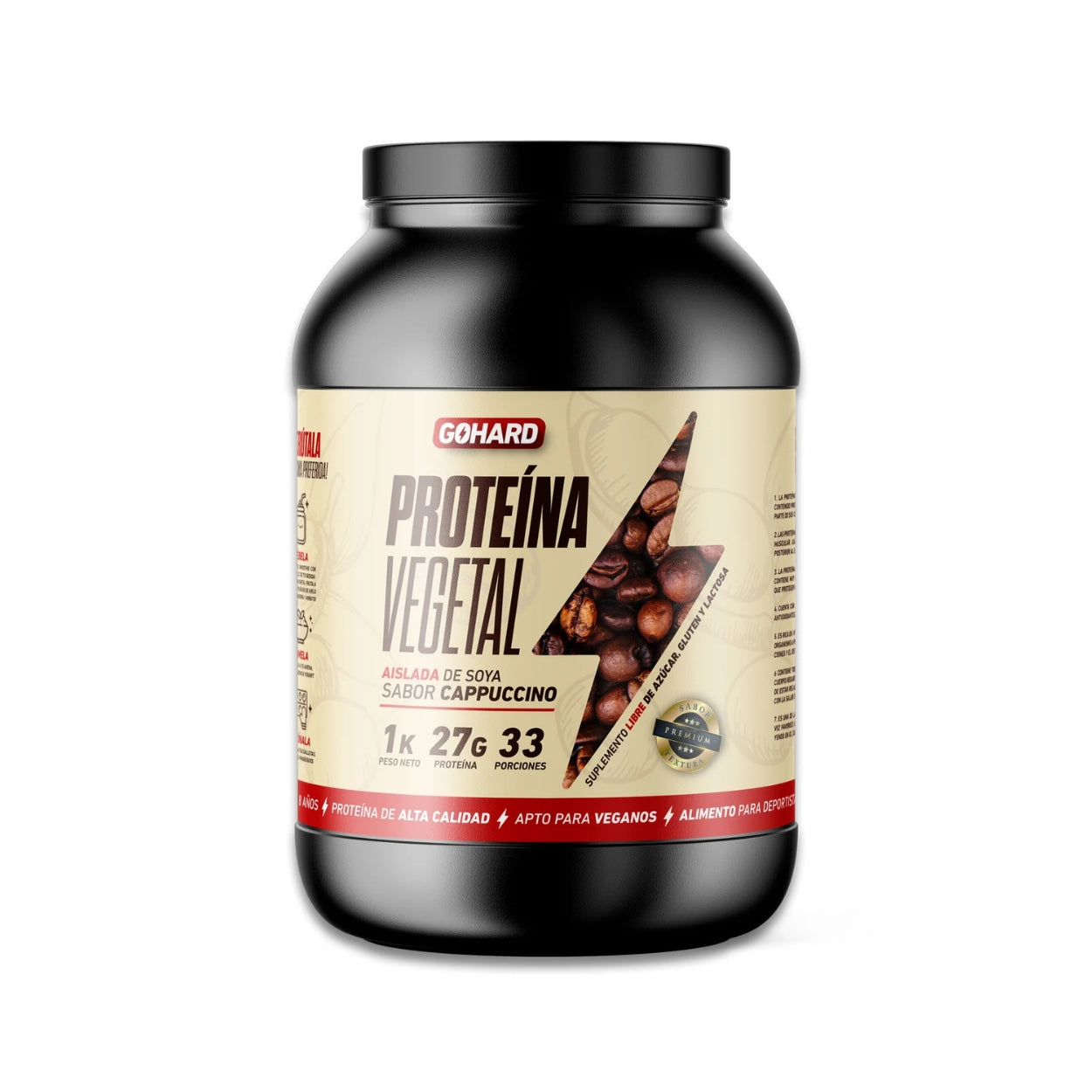 Proteina Vegetal Aislada de Soya 33 Servicios