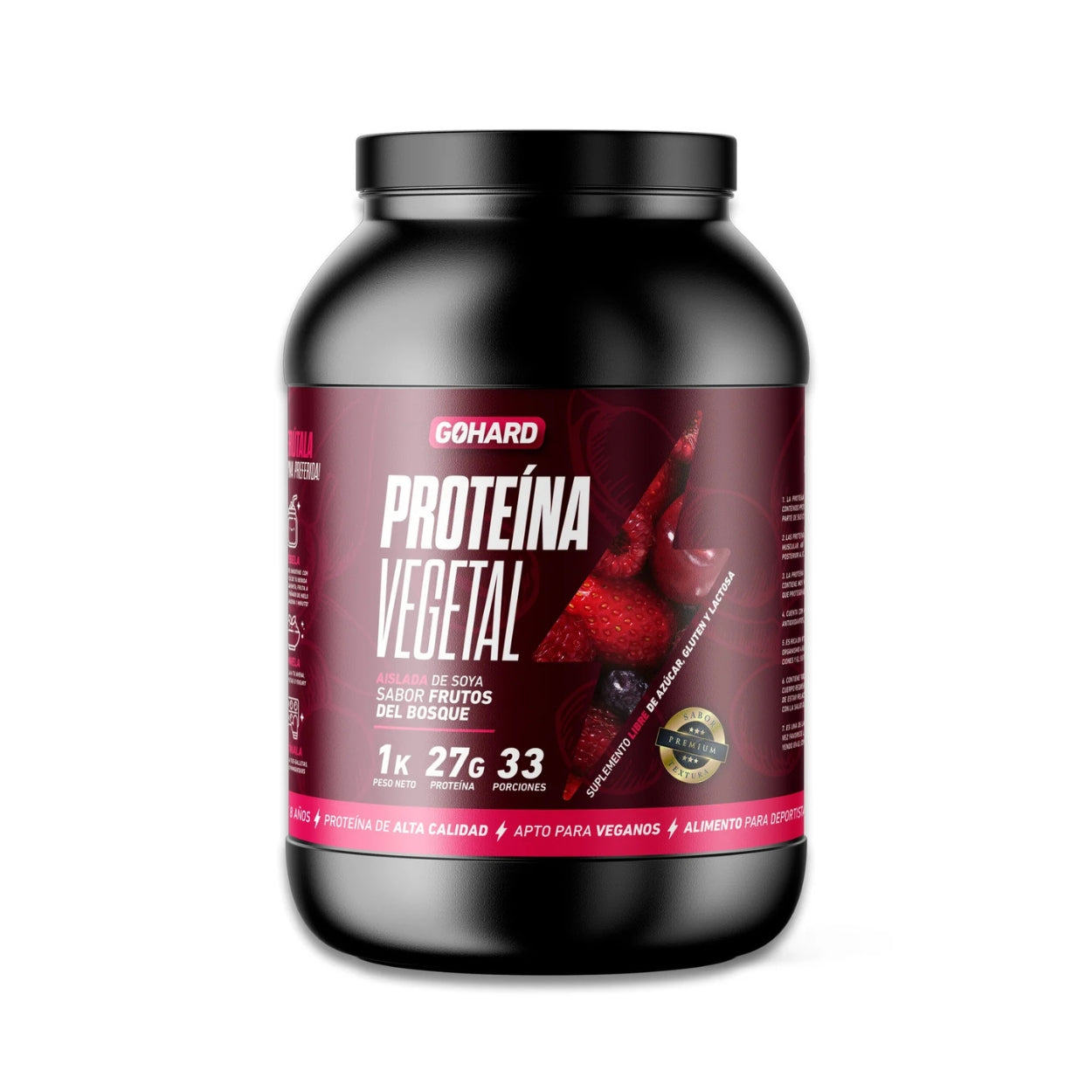Proteina Vegetal Aislada de Soya 33 Servicios