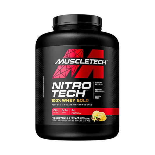 Proteina Nitro Tech 100% Whey Gold 5 lbs - Muscletech