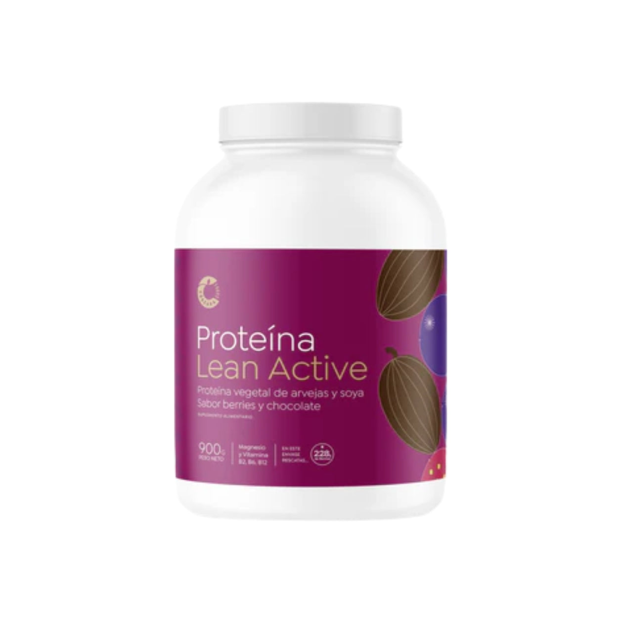 Proteína Vegetal Lean Active Cacao Berries 900g