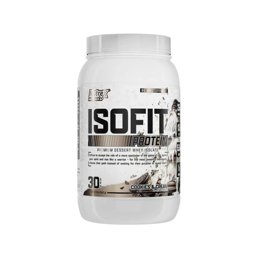 Proteina Isofit Isolada Nutrex 2.18 Lbs Sabor Bananas Foster