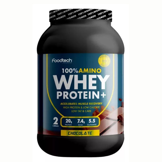 Proteina 100% Amino Whey Protein 2lb Foodtech