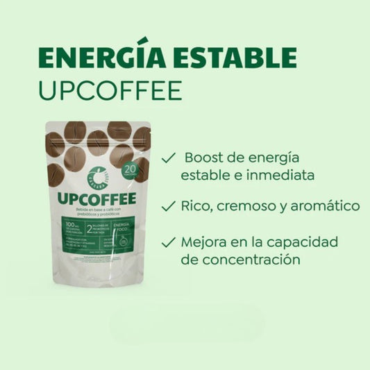Up Coffee Con Probioticos Y Vitaminas Cascara Foods 240g