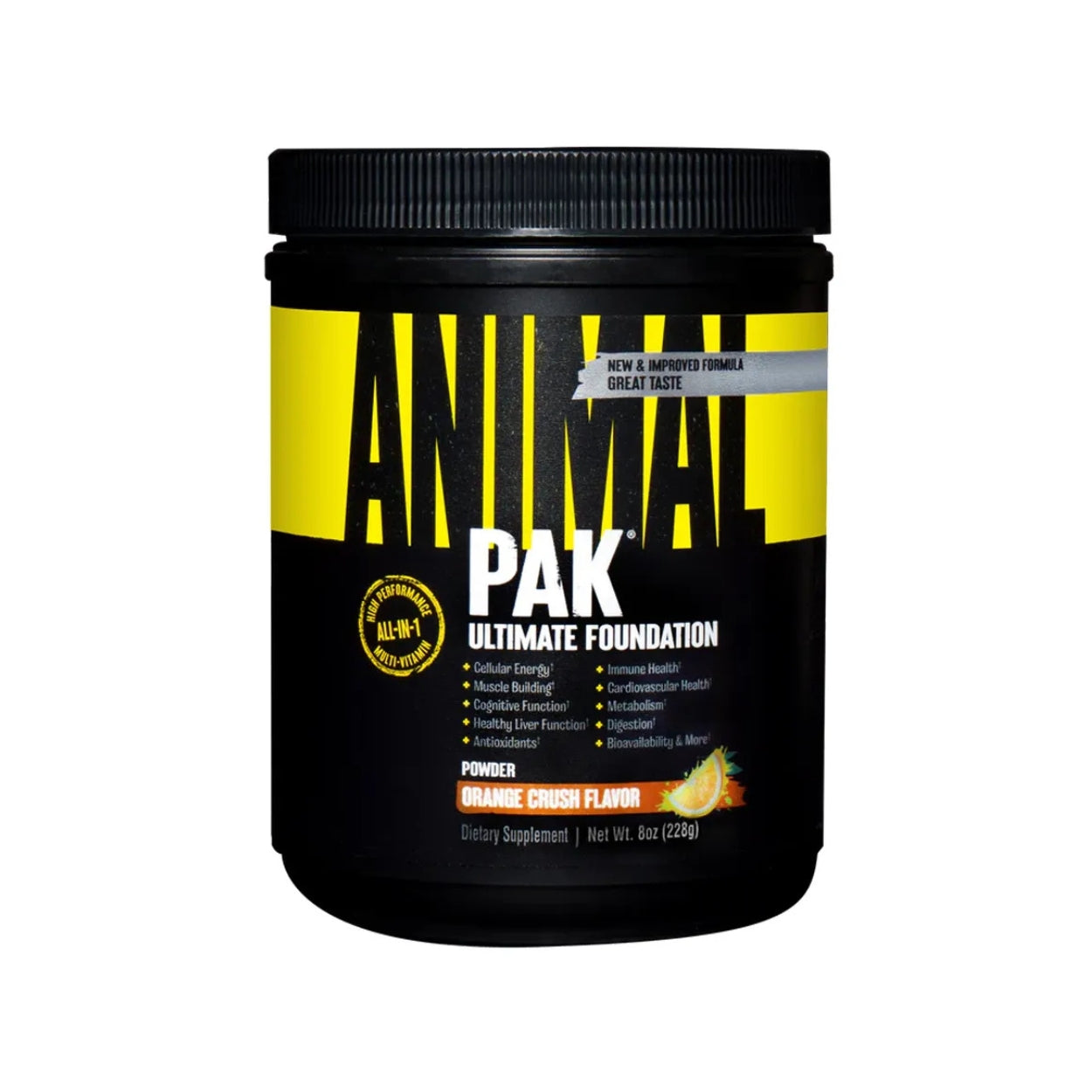Animal Pak Vitaminas Minerales Aminoácidos Orange 30 Serv,