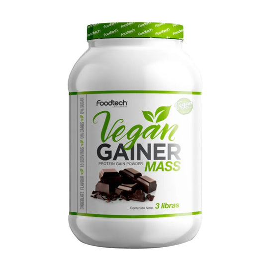 Gainer Mass Vegan Foodtech 3 Lbs
