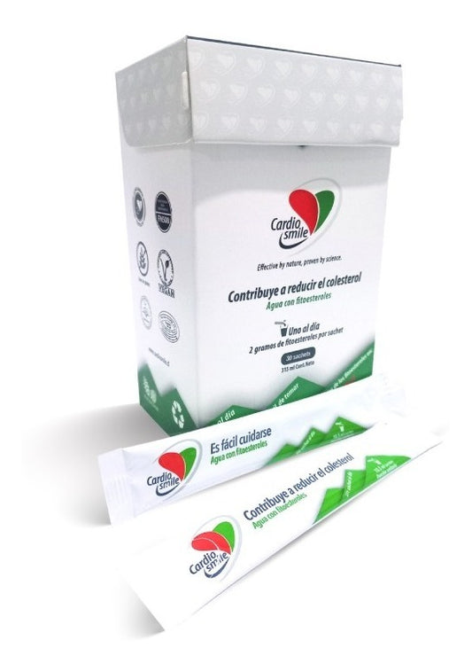 Cardiosmile Fitoesteroles Salud Cardiovascular 30 Sachets