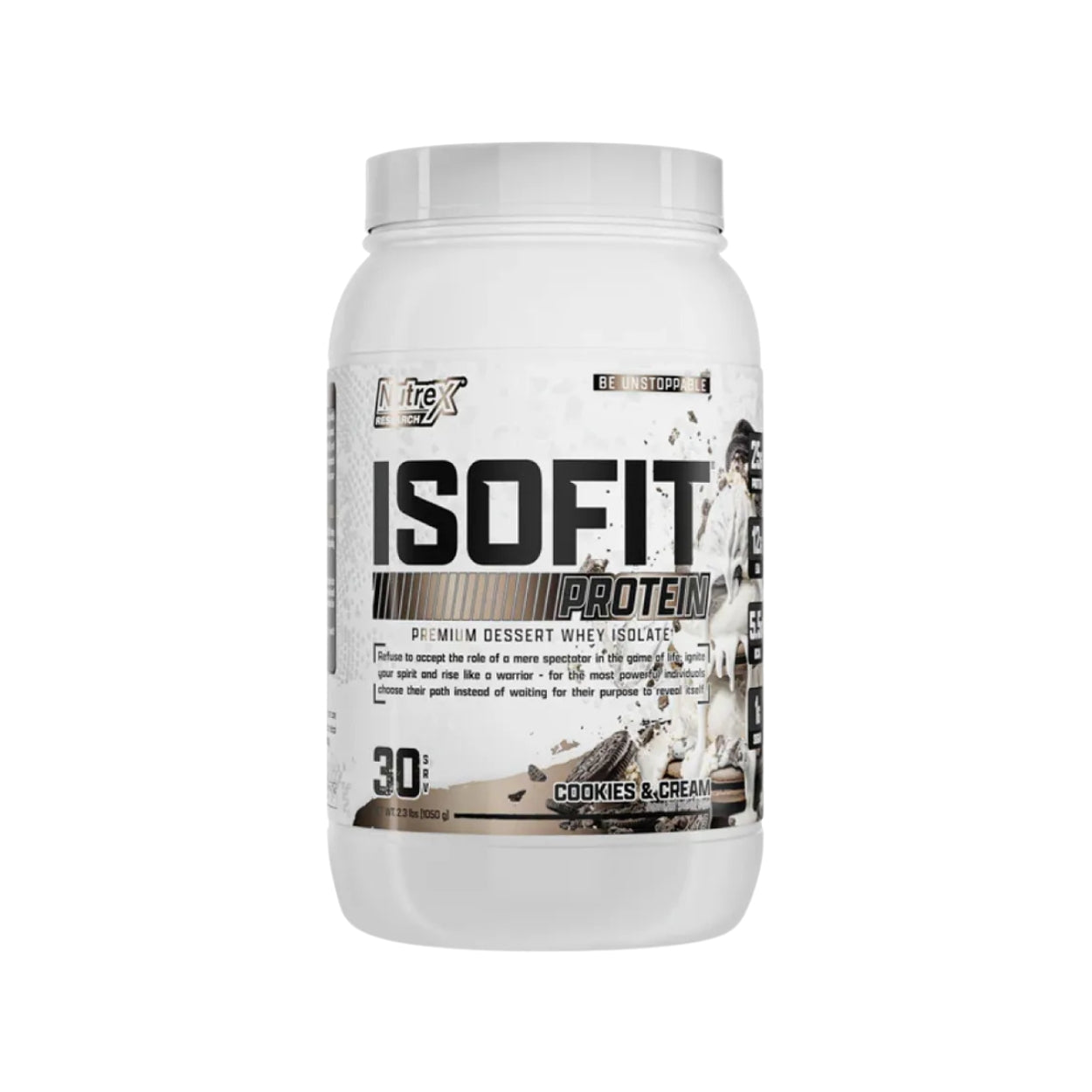 Proteina Isofit Isolada Nutrex 2.18 Lbs Sabor Bananas Foster