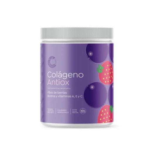 Colageno Hidrolizado Antiox Biotina Y Vitaminas A,E,C 300g