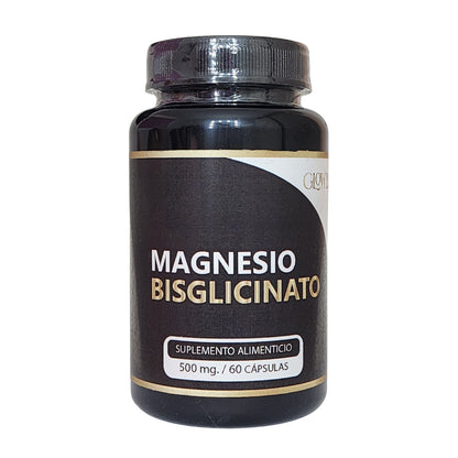 Magnesio Bisglicinato 500 Mg 60 Capsulas