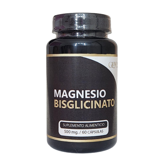 Magnesio Bisglicinato 500 Mg 60 Capsulas