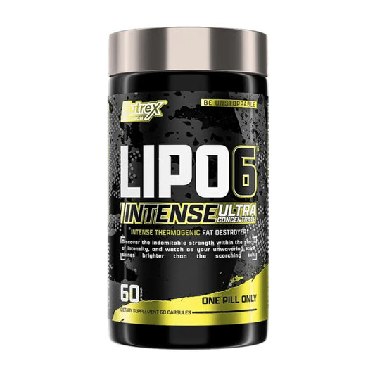 Lipo 6 Black Intense Ultra Concentrado Nutrex Quemador De Grasa