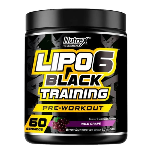 Lipo 6 Black Training Pre- Workout Nutrex 60 Porciones