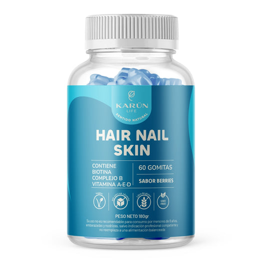 Gomitas Biotina Hair Nails & Skin 60 Unidades