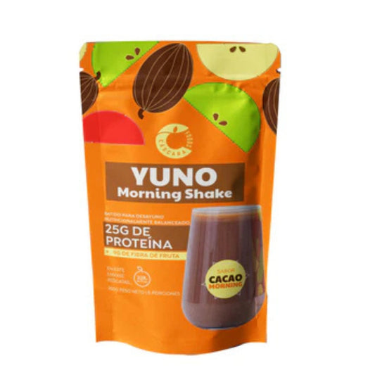 Yuno Morning Shake Cacao 300g Batido Desayuno Nutritivo