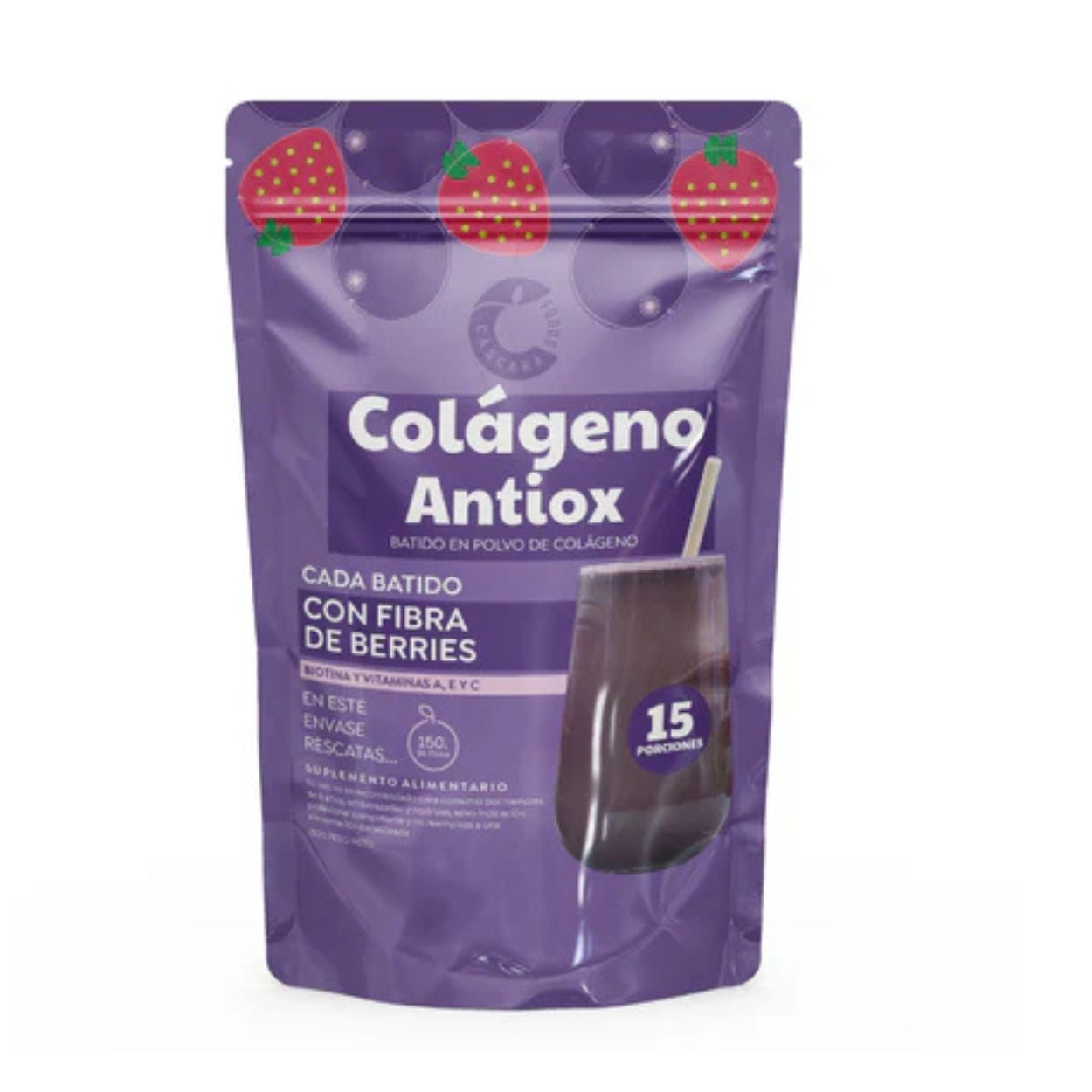 Colageno Hidrolizado Antiox Biotina Y Vitaminas A,E,C 150g