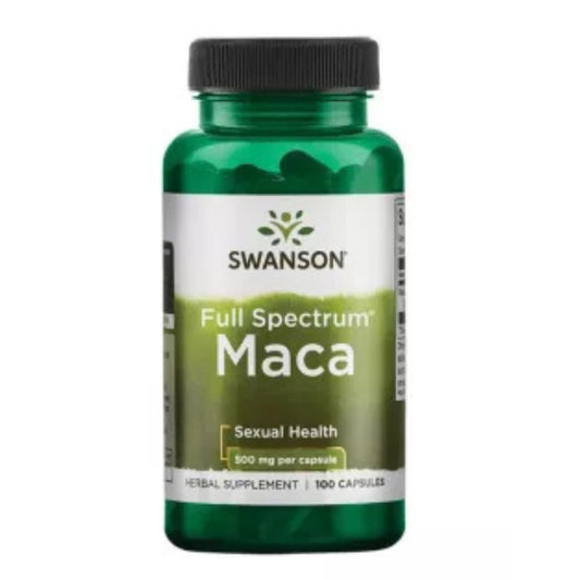 Maca 500mg Swanson 100caps. - Libido Potencia Sexual