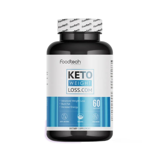 Keto Weight Loss Quemador De Grasa 60 Caps - Foodtech