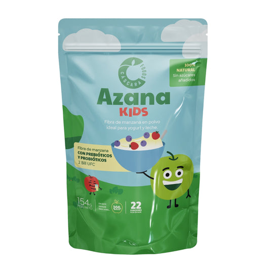 Azana Prebiotic Kids - Fibra De Manzana Cascara Foods 154g