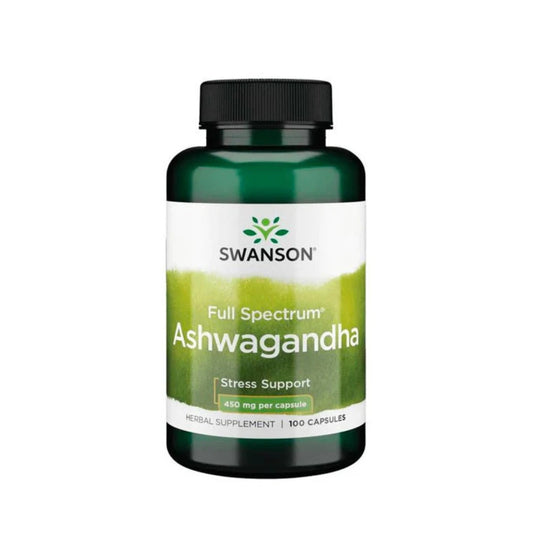 Ashwagandha Full Spectrum 450 Mg 100 Cápsulas