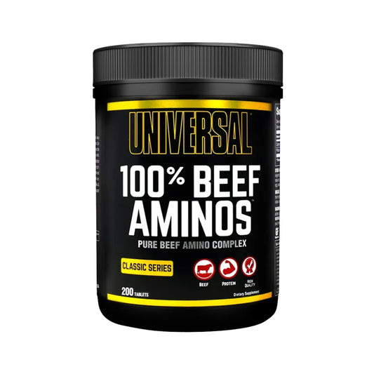 100% Beef Aminos 200 tabl - UNIVERSAL NUTRITION