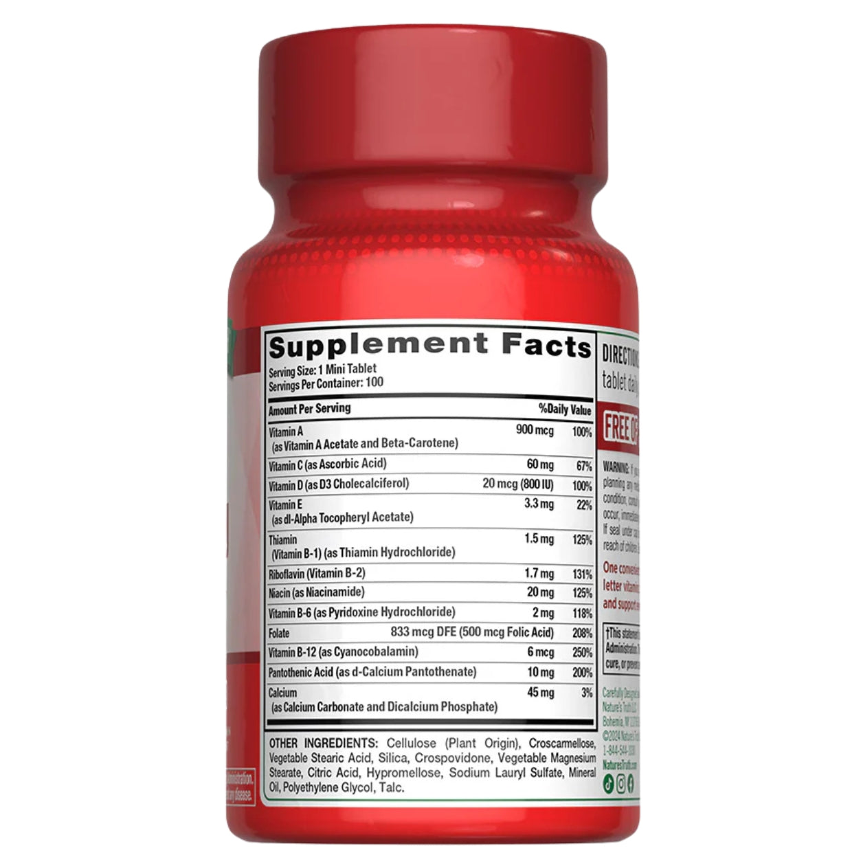 Multivitamínico One Daily - 100 Comprimidos