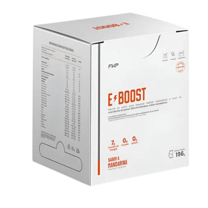 E-boost Energizante Natural Sabor Mandarina 0% Azúcar FWP
