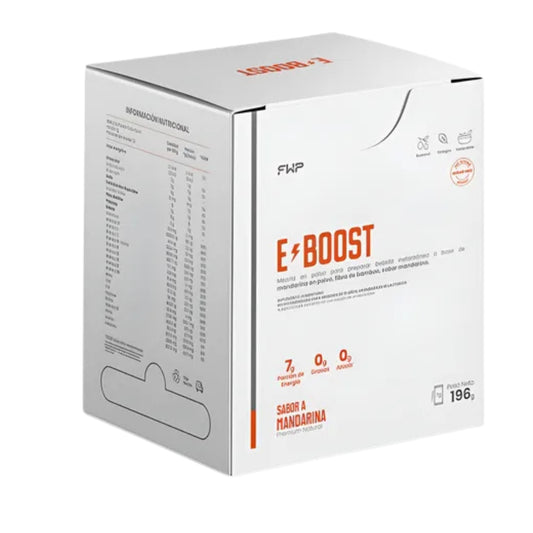 E-boost Energizante Natural Sabor Mandarina 0% Azúcar FWP