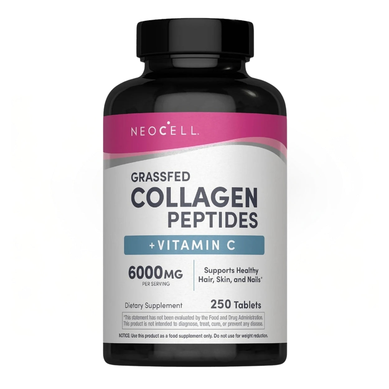 Péptidos De Colágeno + Vitamina C Neocell 250 Tabletas