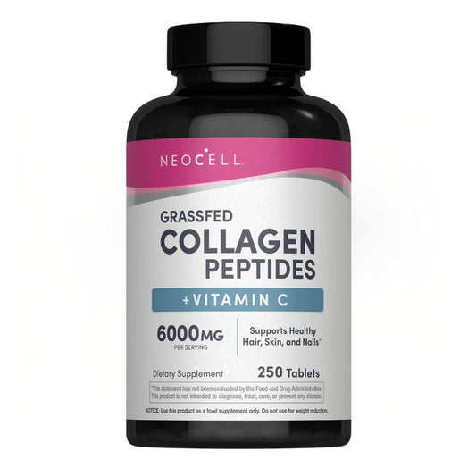 Péptidos De Colágeno + Vitamina C Neocell 250 Tabletas