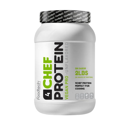 4Chef 100% Proteina Vegana Sin Sabor 2 Lbs - Foodtech