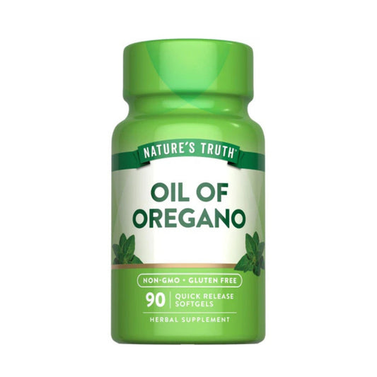Aceite de Orégano 90 cápsulas blandas de liberación rápida