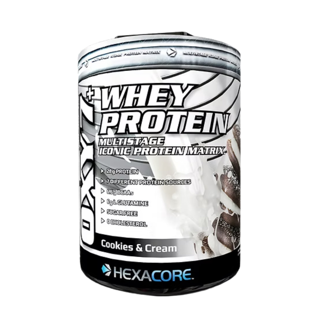 Proteina Whey Hexacore OXY7 5 libras 67 servicios