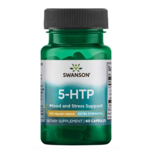 5-HTP 100mg Swanson 60 Cap Sin Sabor