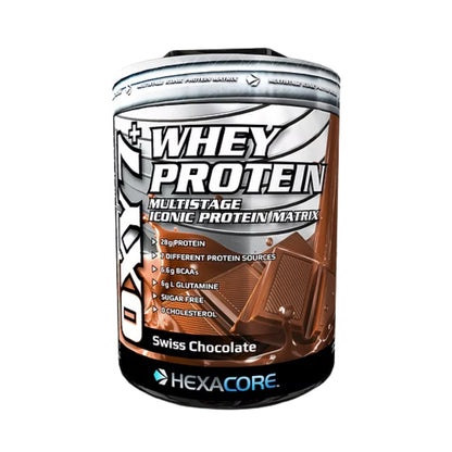 Proteina Whey Hexacore OXY7 5 libras 67 servicios